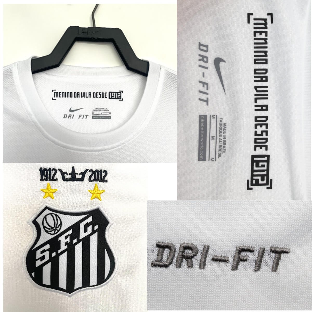 camisa-santos-branca-2012-13-manga-longa-titular- Camisa Santos 2012 Branca Manga Longa Masculina