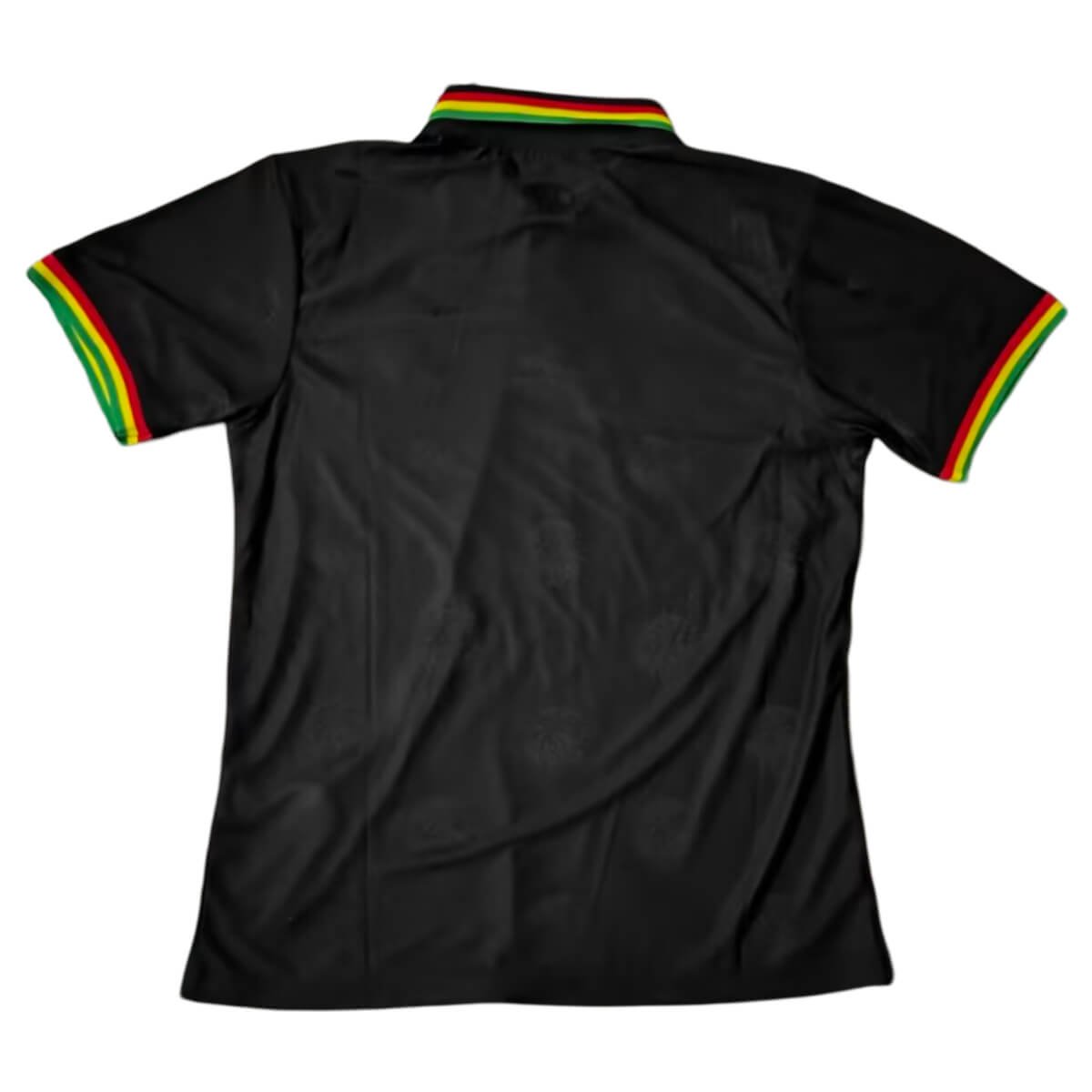 camisa-selecao-da-gana-preta-polo-2024-25-masculina- Camisa Seleção de Gana Polo Preta 2024/25 Masculina