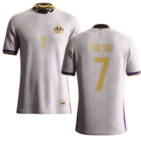 Camisa The Siu CR7 Real Madrid Branca EL Classico 2024 Masculina