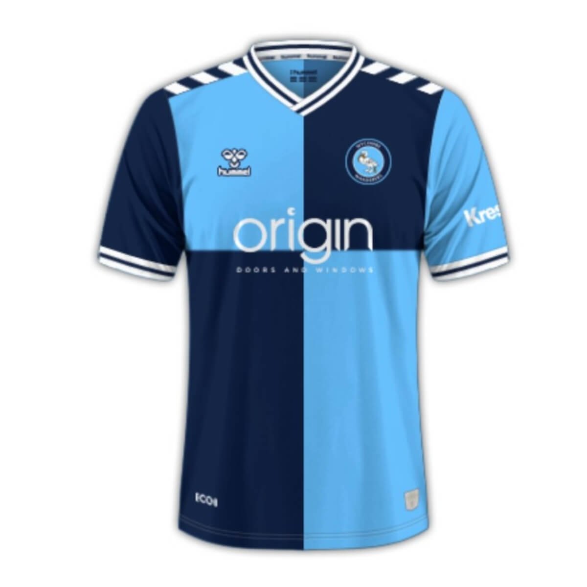 camisa-wycombe-wanderers-azul-home-i-2024-25-masculina Camisa Wycombe Wanderers Azul Home I 2024/25 Masculina