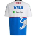 camiseta-Visa-Cash-App-hugo-RB-Team-azul-branca-2024-masculina-1
