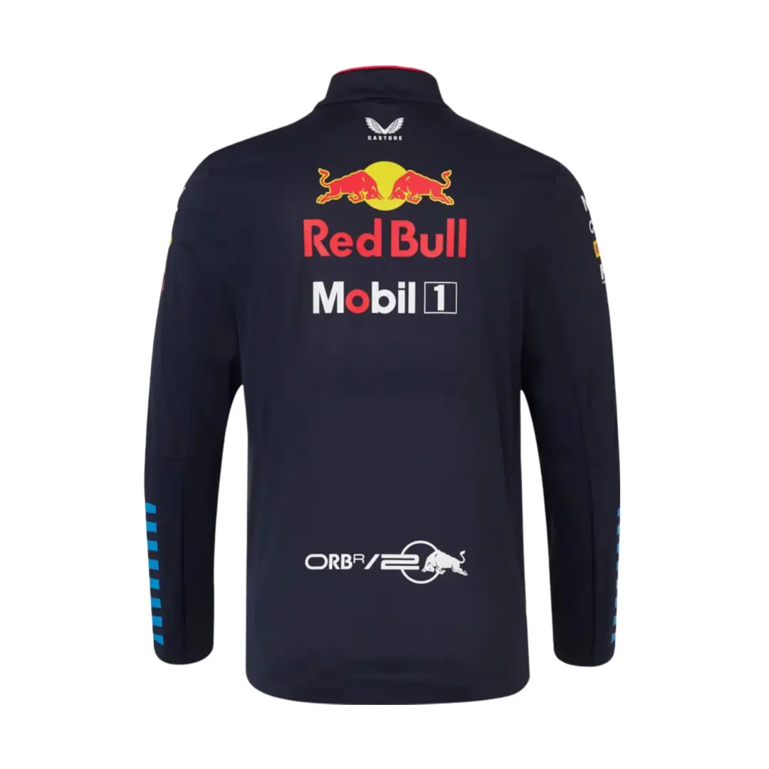 jaqueta-red-bull-racing-f1-team-azul-escuro-2024-25- Jaqueta Red Bull Racing F1 Team Azul Escuro 2024/25 Masculina