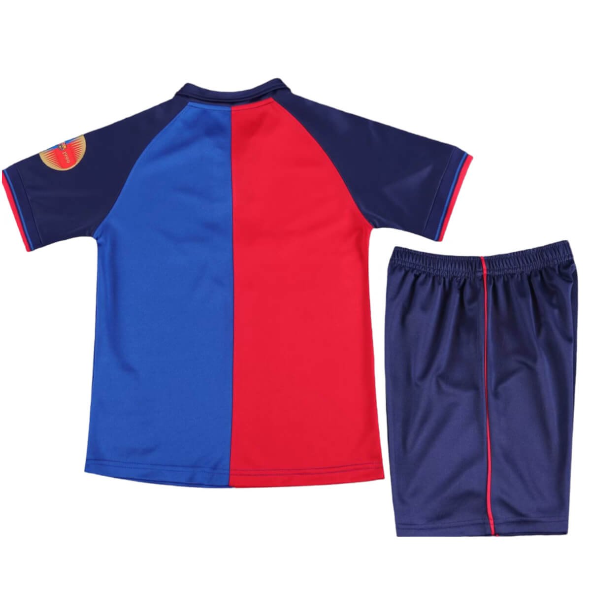 kit-infantil-barcelona-centenaria-1899-1999-unissex- Kit Infantil Barcelona Home Centenário 1899 1999 Unissex