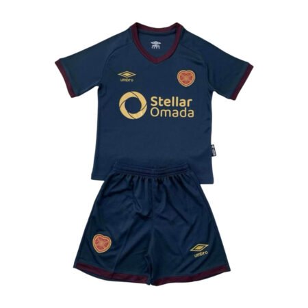 Kit Infantil Heart Of Midlothian Fc Azul Third 2024/25 Unissex