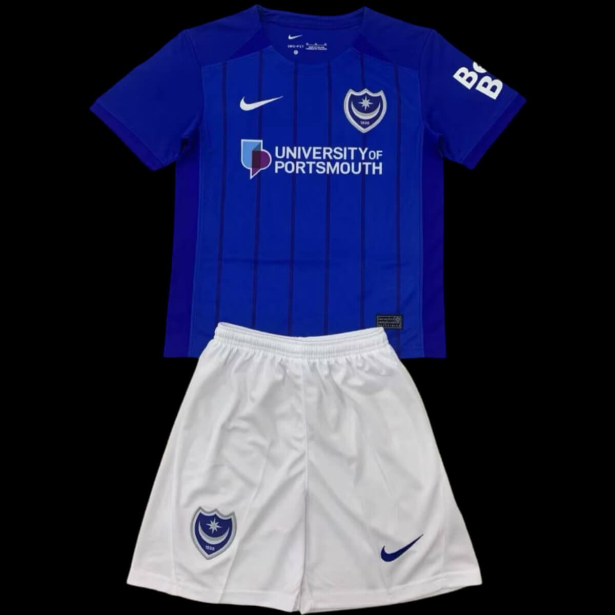 kit-infantil-postsmouth-home-azul-2024-25-unissex Kit Infantil Titular Portsmouth Azul I 2024/25 Unissex