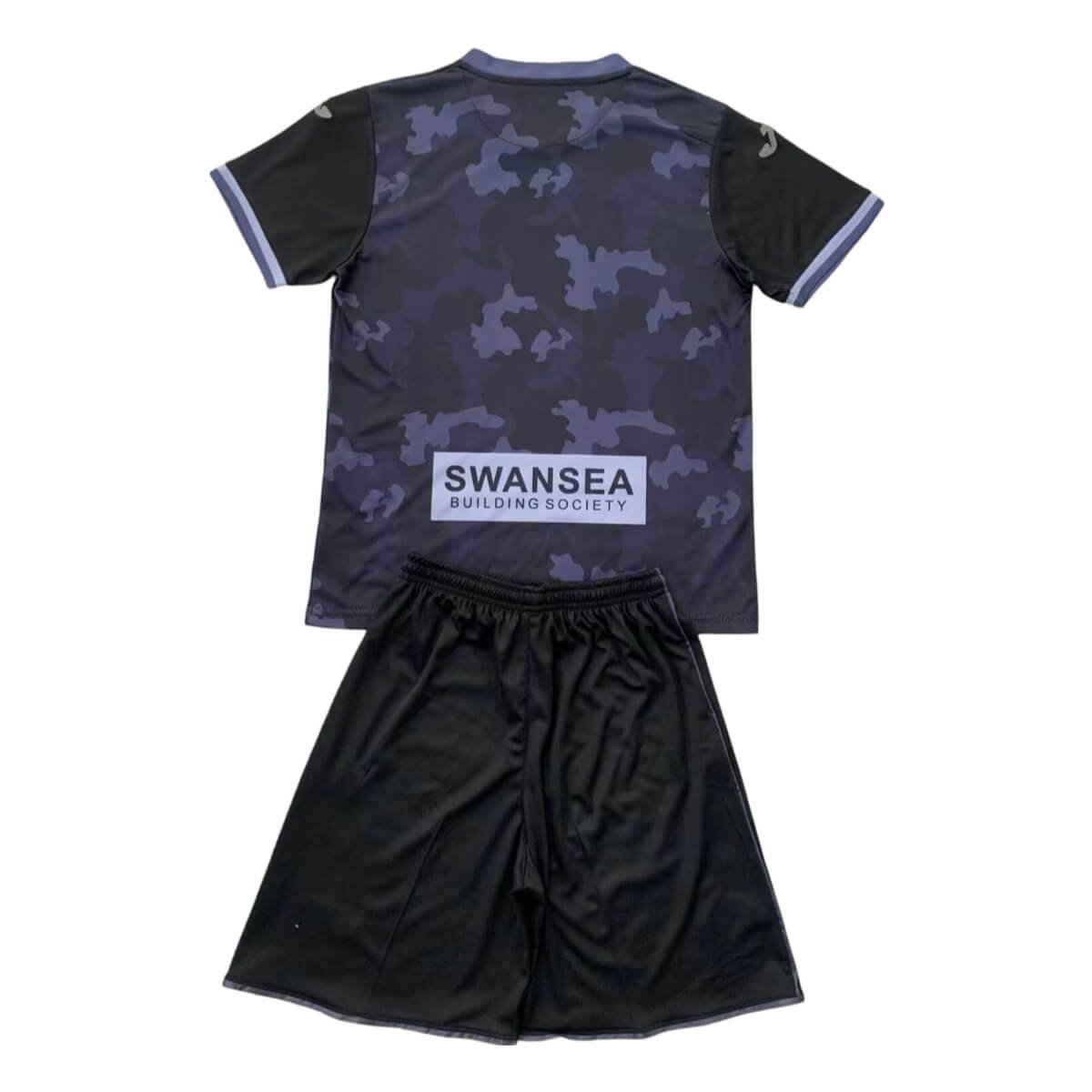 kit-infantil-swansea-city-preta-2024-25-unissex- Kit Infantil Swansea City Preta 2024/25 Unissex