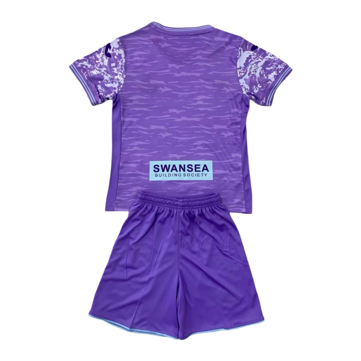 kit-infantil-swansea-city-roxo-third-2024-25-unissex- Kit Infantil Swansea City Third Roxo 2024/25 Unissex