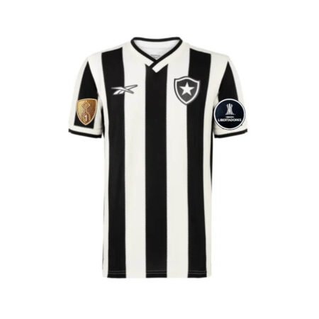 Camisa Botafogo Patch Libertadores Alvinegra 2024 Masculina