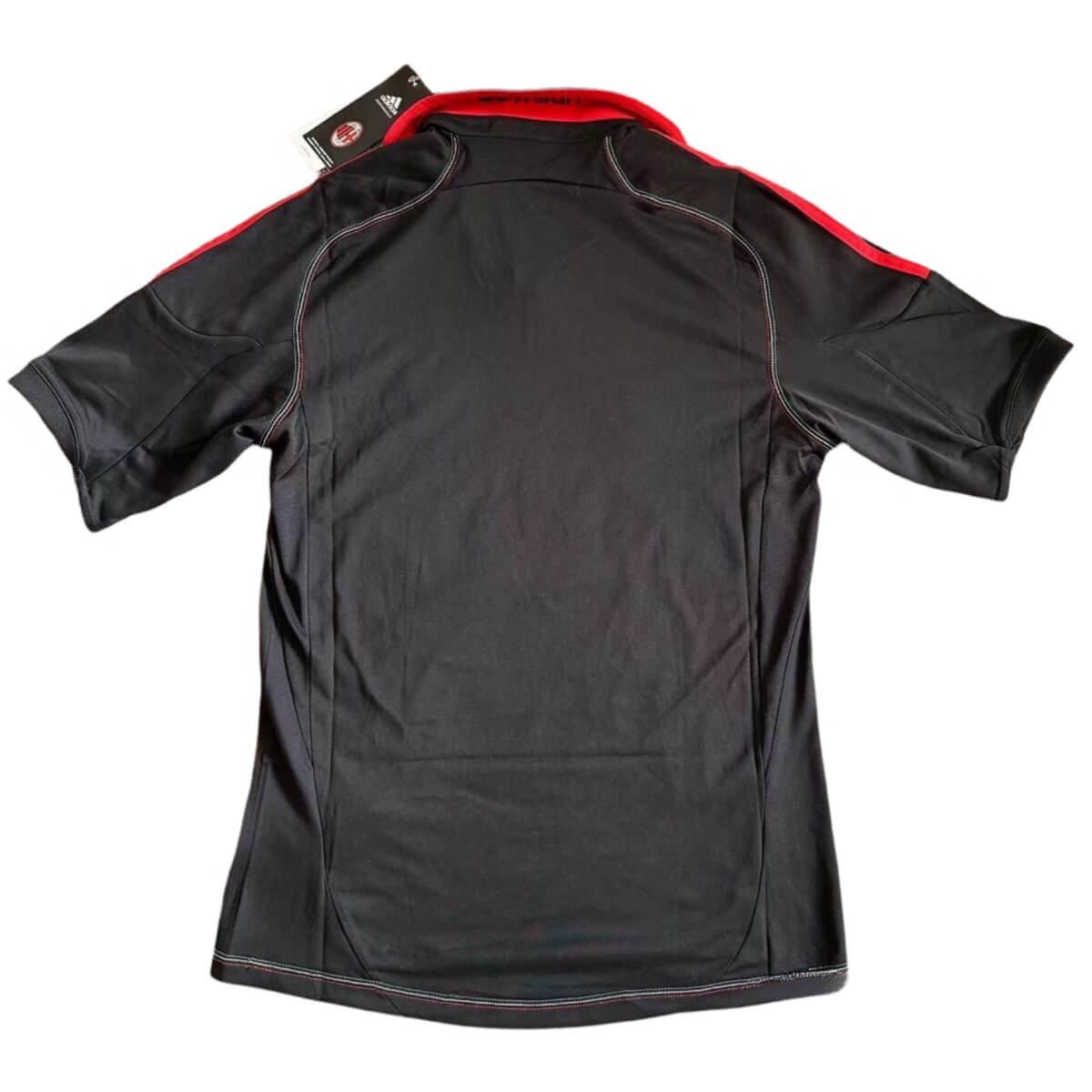 camisa-ac-milan-preta-third-2011-masculina-retro- Camisa AC Milan Preta Third 2011 Retrô Masculina