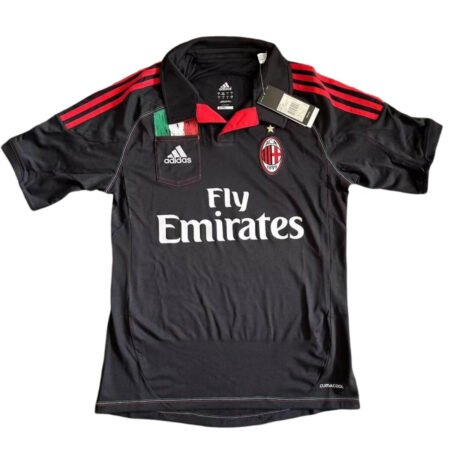 Camisa AC Milan Preta Third 2011 Retrô Masculina