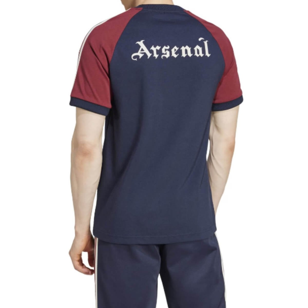 camisa-arsenal-adicolor-adidas-originals-3-stripes- Camisa Arsenal Adidas Originals Adricolor Azul 2024 Masculina