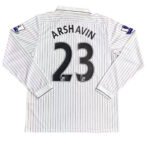 camisa-arsenal-branca-third-ramsey-16-2009-10-manga-longa