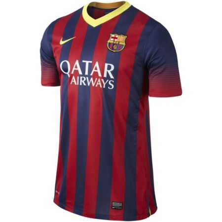 Camisa Barcelona Home Vermelha 2013/14 Masculina
