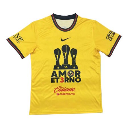 Camisa Club América Campeon Amarela 2024/25 Masculina