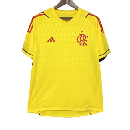 Camisa Flamengo Amarela Goleiro 2024/25 Masculina