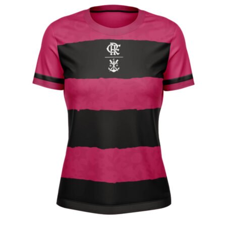 Camisa Flamengo Rosa SUN Especial 2024 Feminina