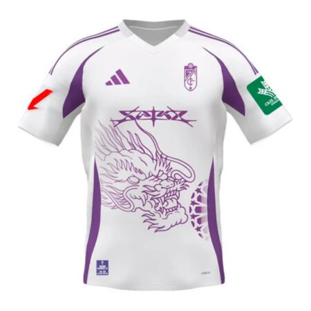 Camisa Granada CF Branca Quarta 2024/25 Masculina
