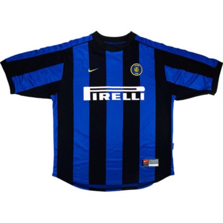 Camisa Inter de Milão Home Azul 1999-00 Masculina