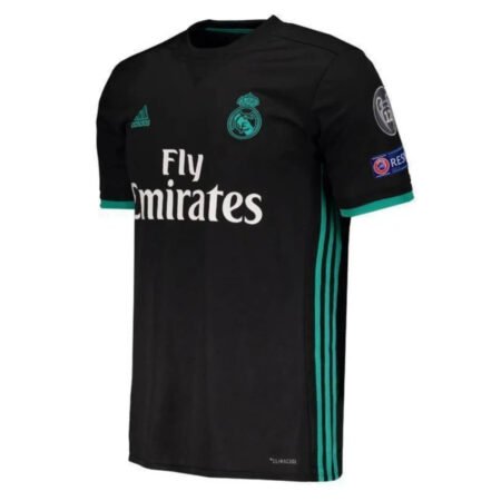 Camisa Real Madrid Preta Away UCL 2018 Masculina