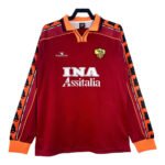 camisa-roma-1998-home-manga-longa-vermelha-retro