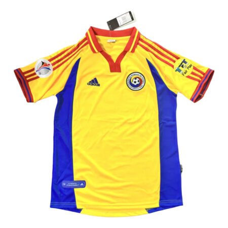 Camisa Romênia Amarela 2000 Home Masculina