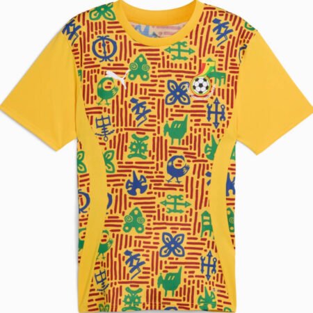 Camisa Seleção de Gana Treino Amarela 2024/25 Masculina