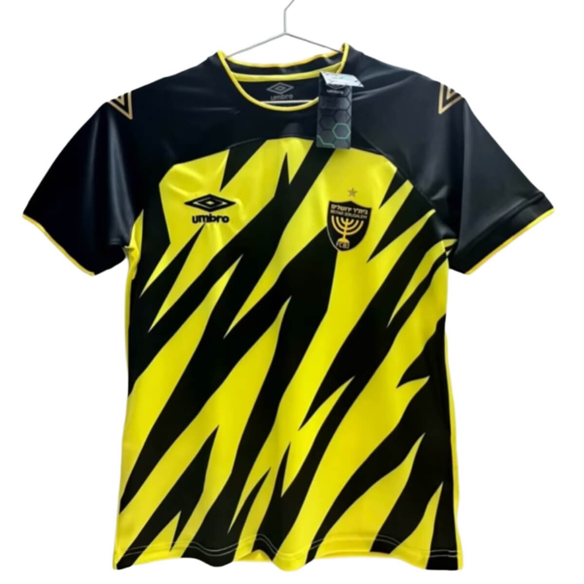 camisa-selecao-de-jerusalem-home-amarela-2024-25-masculina Camisa Seleção de Jerusalém Home Amarela 2024/25 Masculina