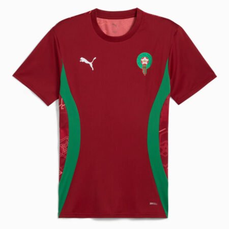 Camisa Marrocos Treino Vermelha 2024/25 Masculina