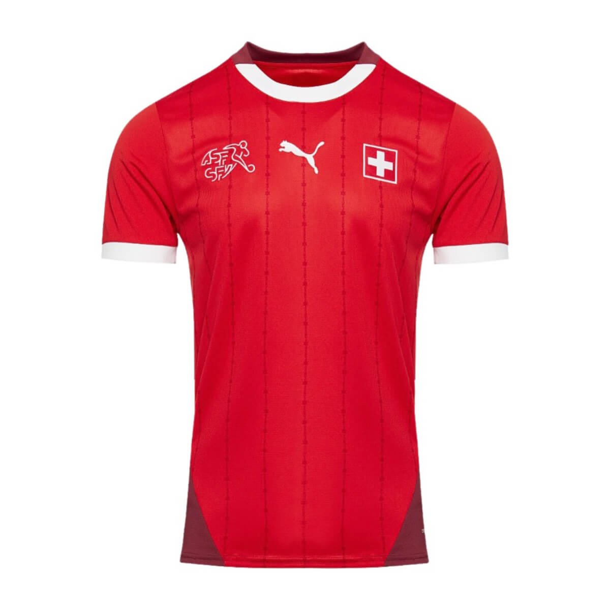 camisa-selecao-suica-vermelha-home-2024-25-masculina Camisa Seleção Suiça Vermelha Home 2024/25 Masculina