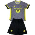 Kit Infantil Lille Losc Cinza Third 2024/25 Unissex
