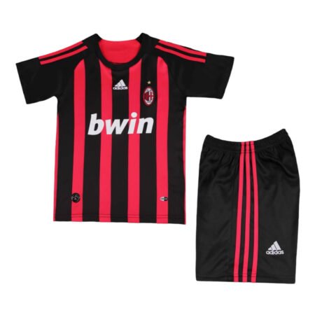 Kit Infantil Ac Milan Home Vermelha I 2008/09 Unissex