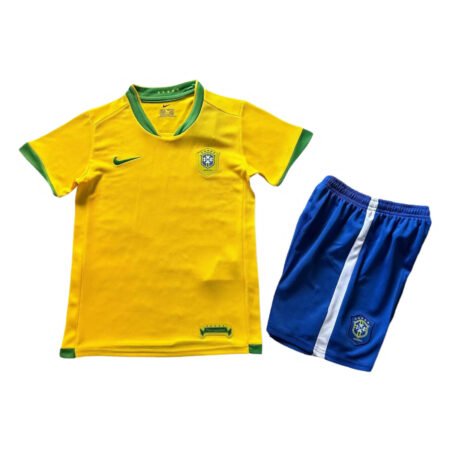 Kit Infantil Brasil Amarelo 2010 Home Unissex