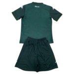 Kit Infantil As Monaco Verde Away 2024/25 Unissex