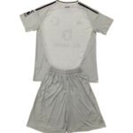 Kit Infantil Leicester City Cinza Third 2024/25 Unissex