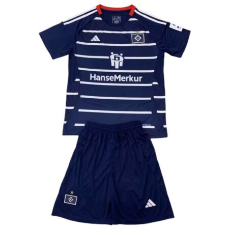 Kit Infantil Hamburger SV Azul Away 2024/25 Unissex