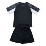 Kit Infantil Bayer Leverkusen Preta Third 2024/25 Unissex