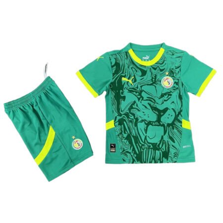 Kit Infantil Seleção Senegal Verde Away 2024/25 Unissex