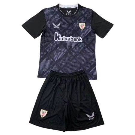 Kit Infantil Sevilla Goleiro Preta 2024/25 Unissex