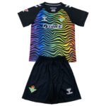 Kit Infantil Real Bétis Goleiro Preta 2024/25 Unissex