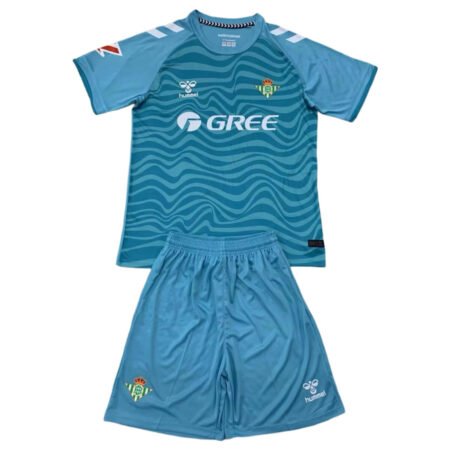 Kit Infantil Real Bétis Goleiro Azul 2024/25 Unissex