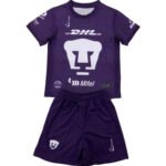 Kit Infantil Pumas Unl Roxo Third 2024/25 Unissex