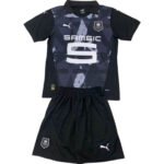 Kit Infantil Stade Rennais Preta Third 2024/25 Unissex