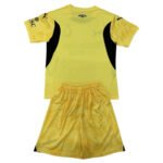Kit Infantil AC Milan Goleiro Amarelo 2024/25 Unissex