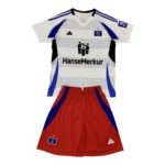 Kit Infantil Hamburger SV Branca Home 2024/25 Unissex