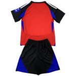 Kit Infantil Hamburger SV Vermelha Third 2024/25 Unissex
