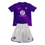 Kit Infantil Toulouse Roxo Home 2024/25 Unissex