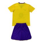 Kit Infantil Toulouse Amarela Away 2024/25 Unissex