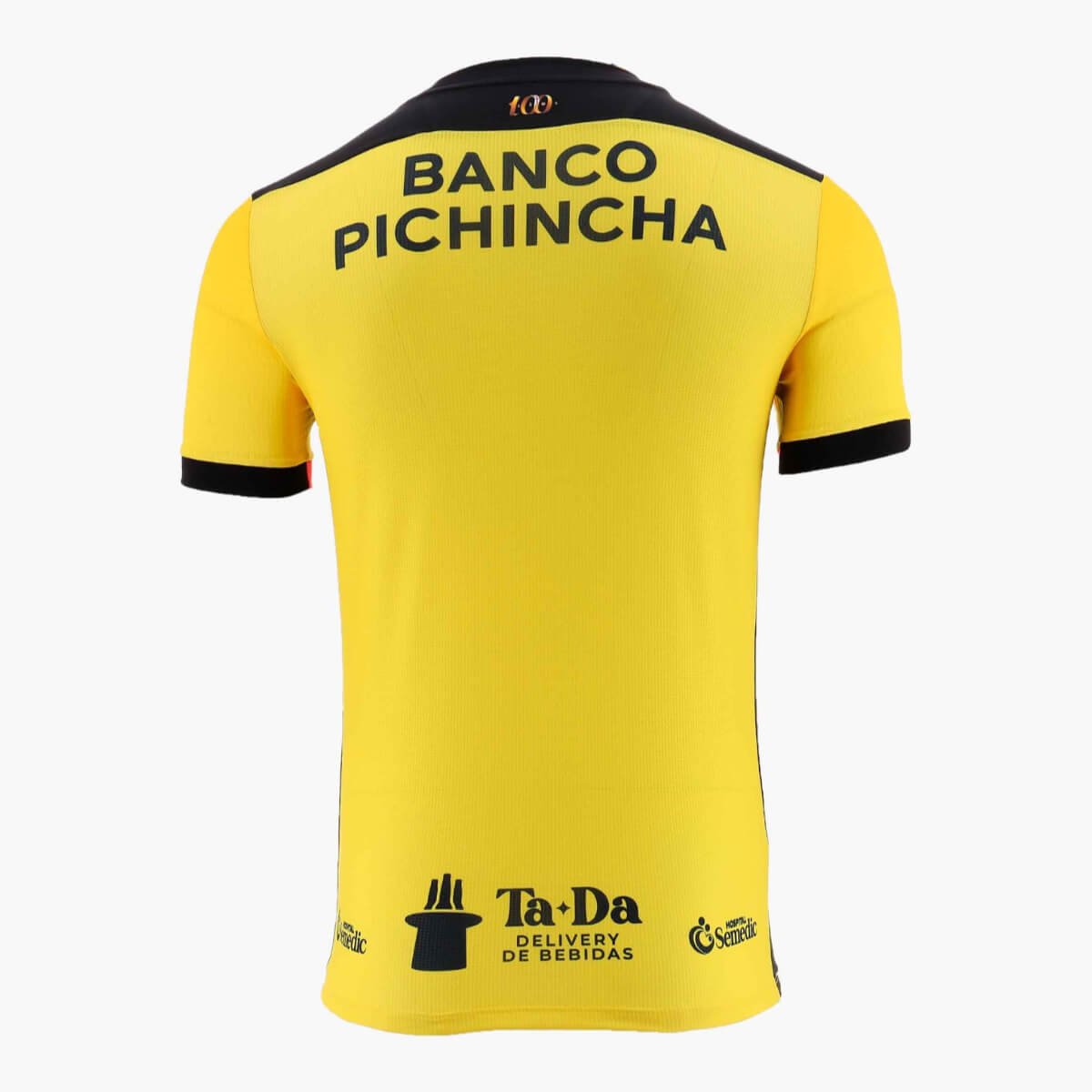 camisa-Barcelona-de-Guayaquil-amarela-100-anos-2024-25-masculina- Camisa Barcelona de Guayaquil Amarela 100 Anos Masculina