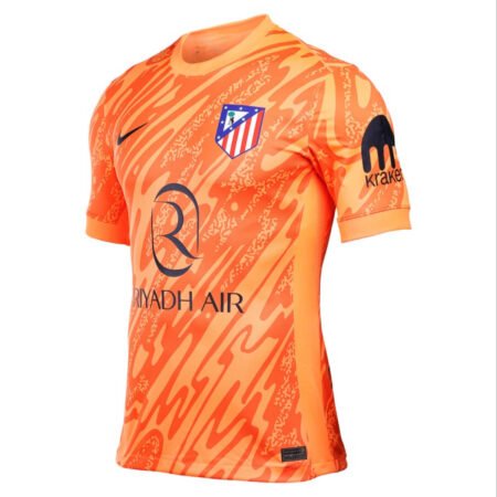Camisa Atlético de Madrid Goleiro Laranja 2024/25 Masculina