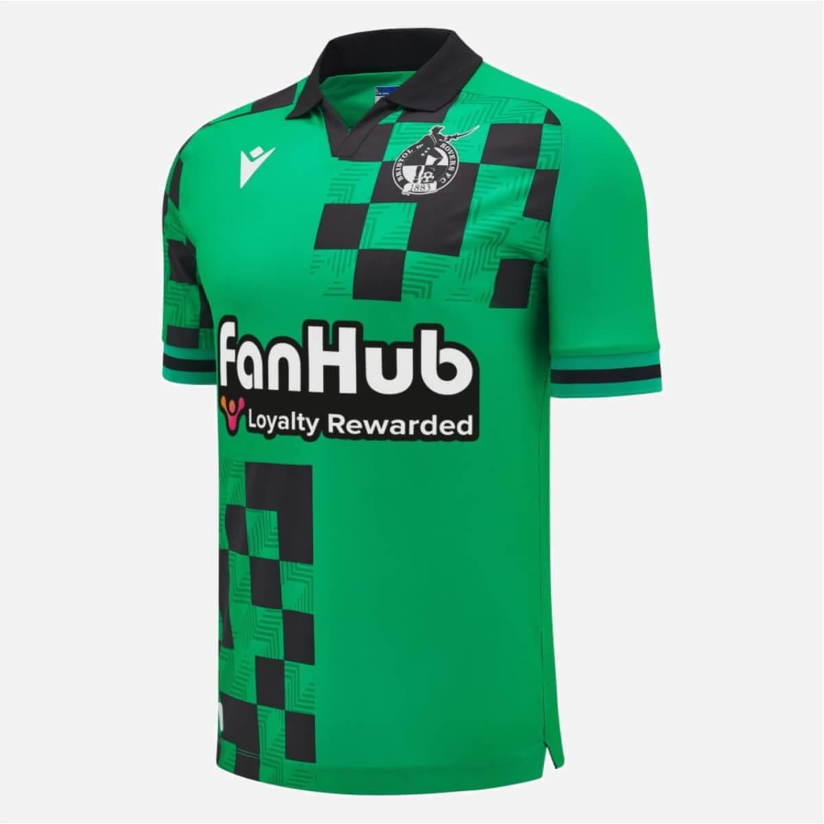 camisa-bristol-rovers-verde-away-2024-25-masculina Camisa Bristol Rovers Verde Away 2024/25 Masculina